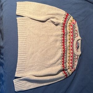 Polo Ralph Lauren Beige Multicolor Fair Isle Sweater